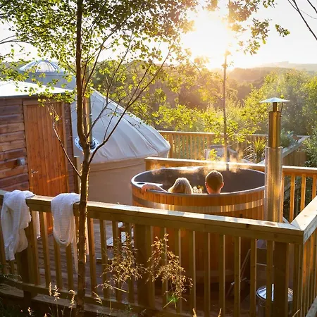 Yurtshire Eavestone Lake - Birch Yurt Ripon Exterior photo
