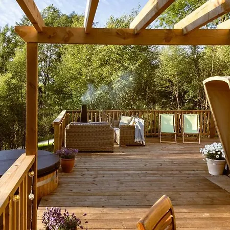 Yurtshire Eavestone Lake - Birch Yurt Ripon Exterior photo