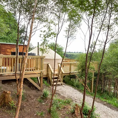 Yurtshire Eavestone Lake - Birch Yurt Ripon Exterior photo